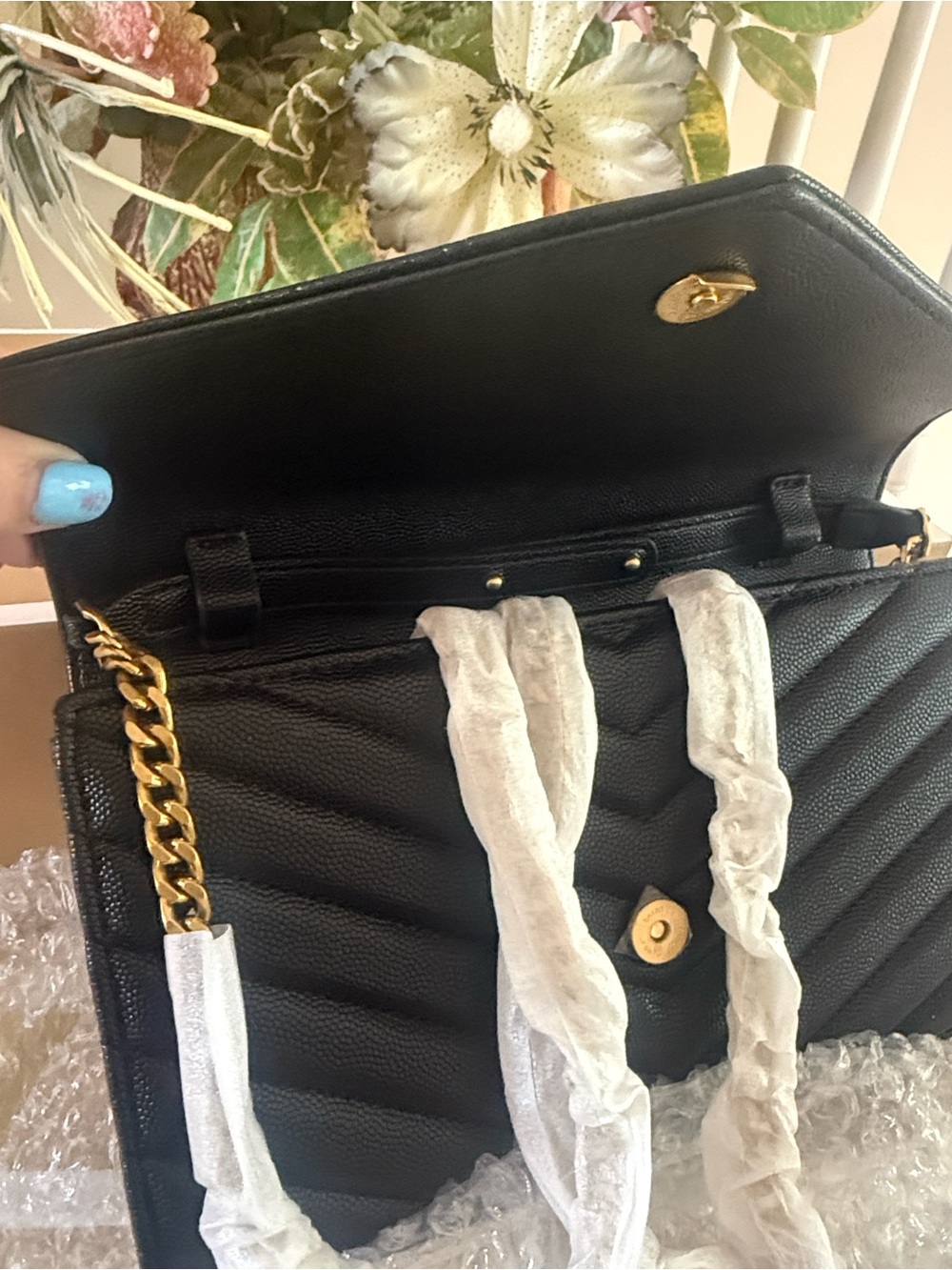 Designer Copy Crossbody Clutch 9x6 Brand New - Picture 7 of 10